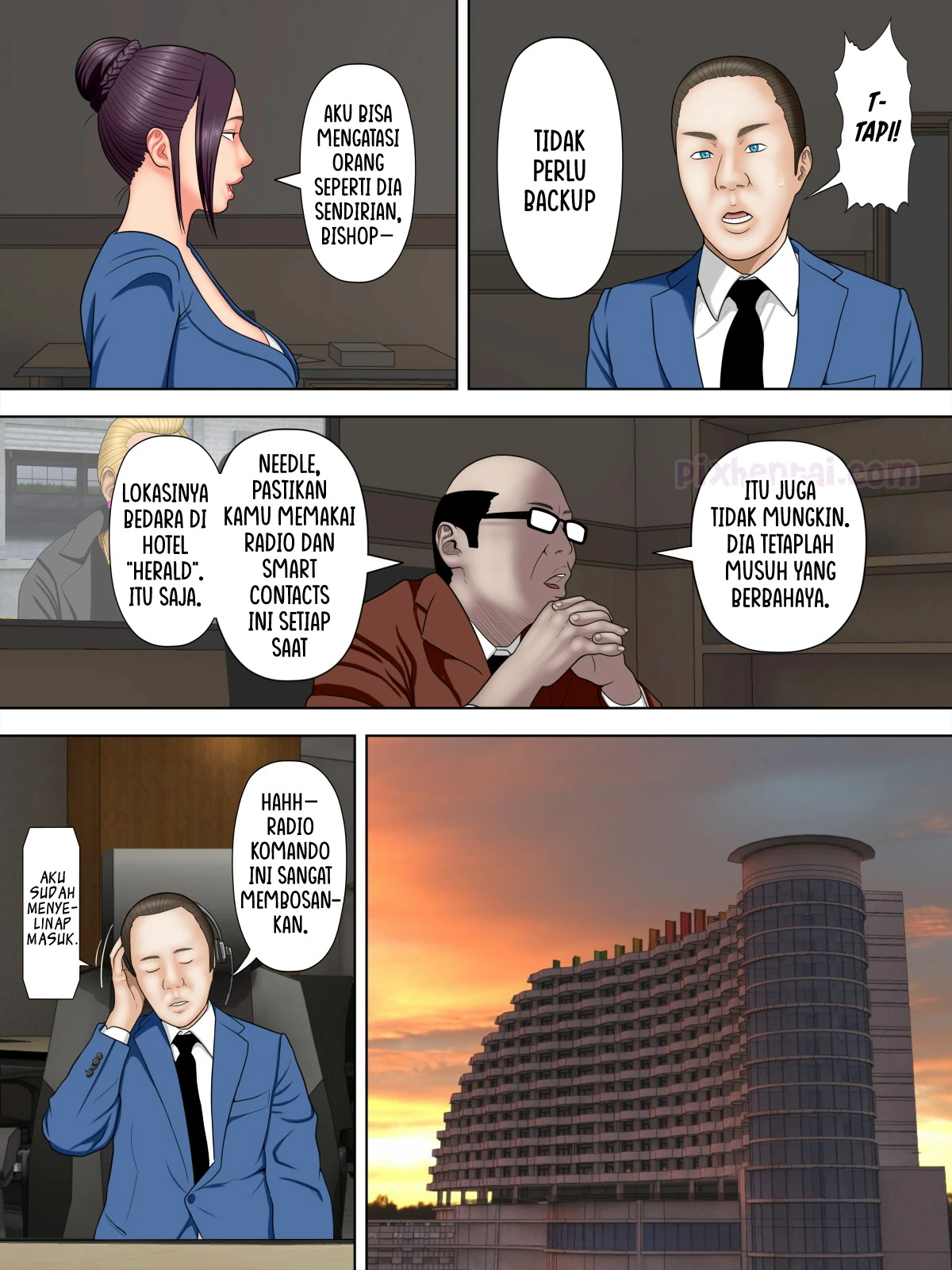 Komik hentai xxx manga sex bokep Hitozuma Spy to Mafia no Musuko 1 Kuro Gyaru Keisatsukan Hen 10